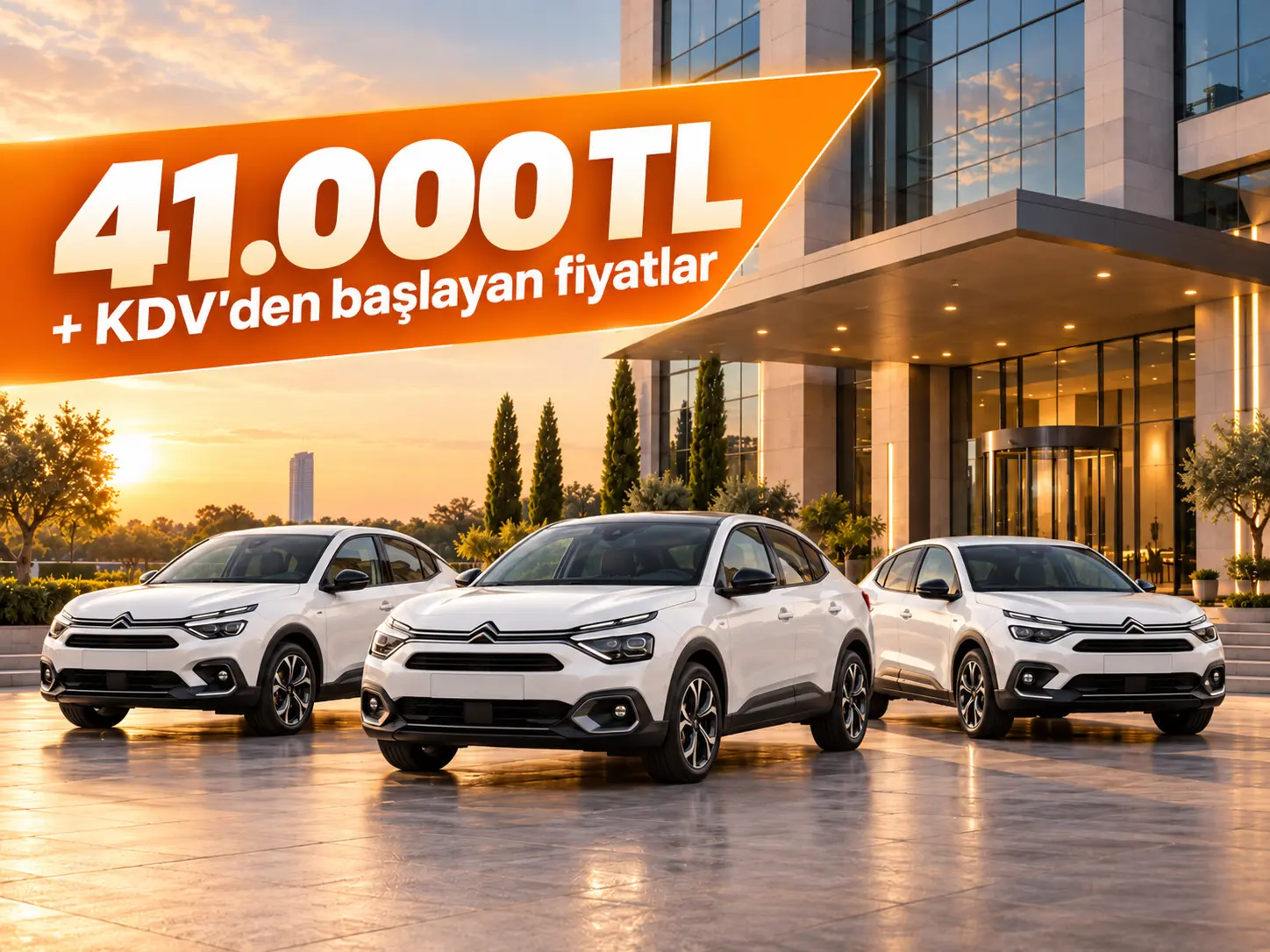 Citroen C4 X, örnek kampanya görseli