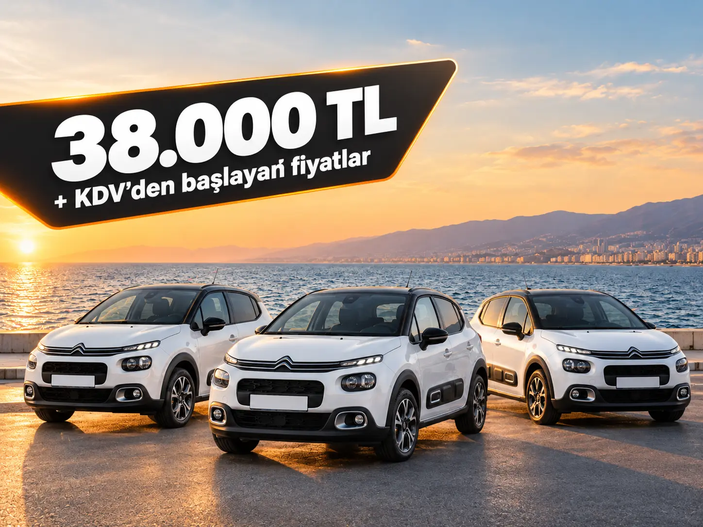 Citroen C3, örnek kampanya görseli