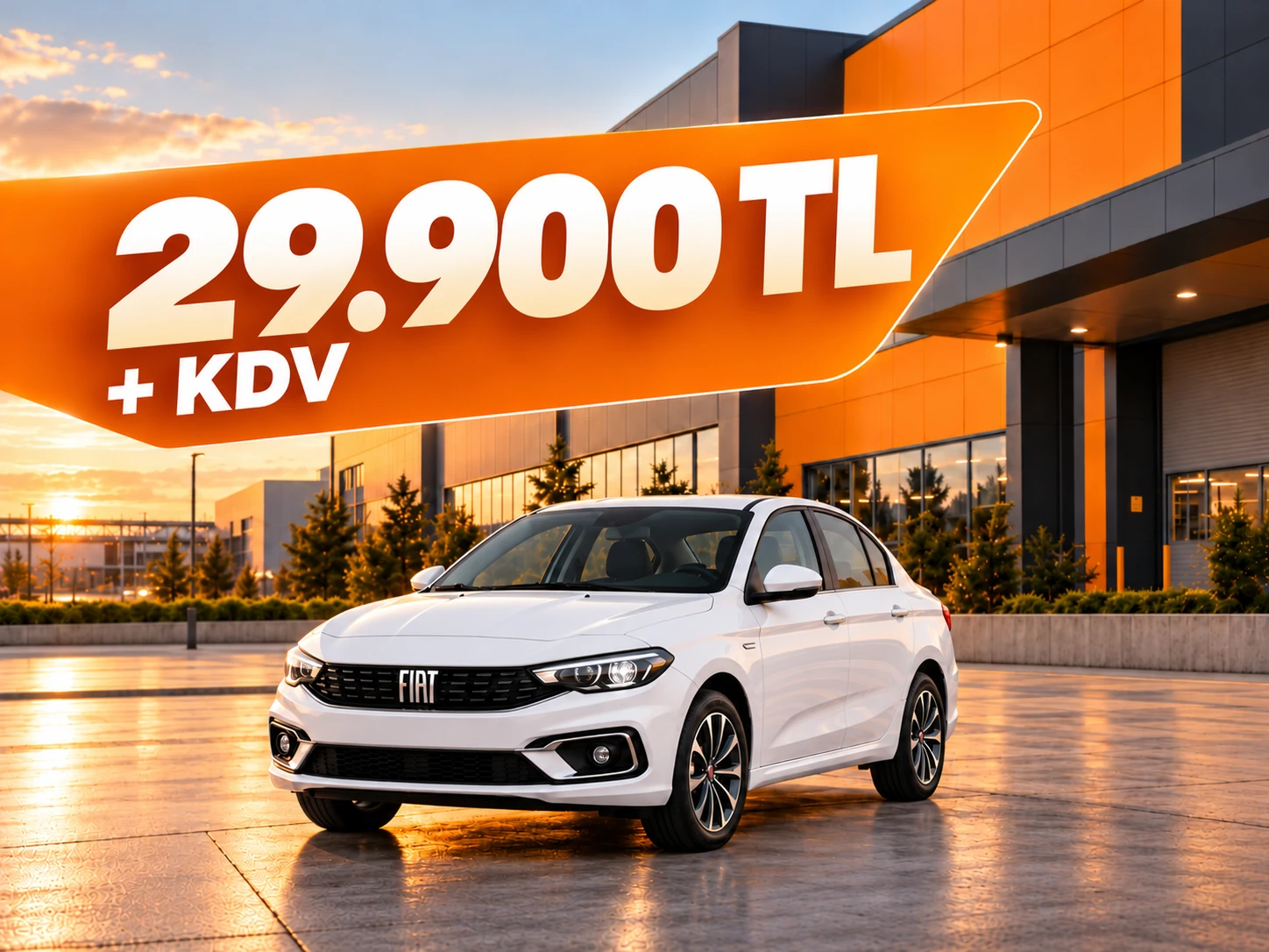 Fiat Egea, örnek kampanya görseli